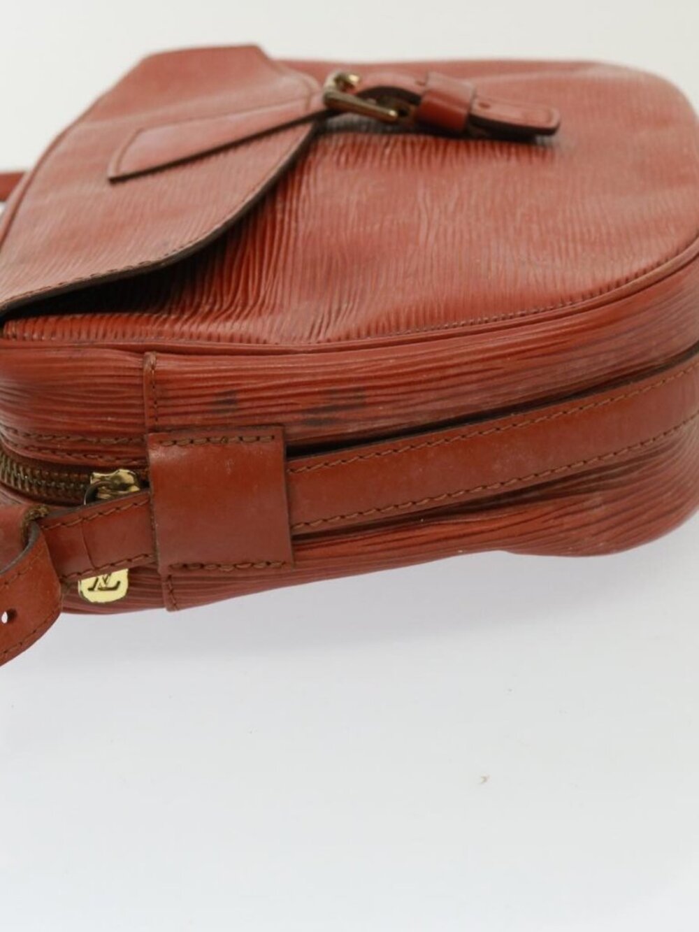 LOUIS VUITTON Epi Jeune FilleMM Shoulder Bag Brown M52153 LV Auth th5030 - Picture 5 of 16